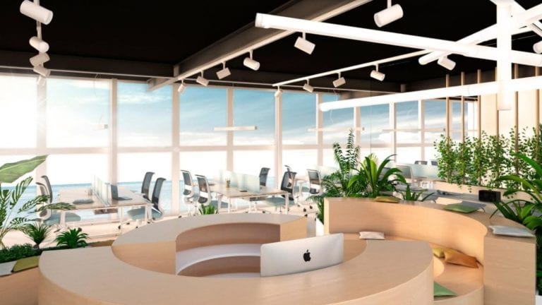 Edifício Transparente recebe novo espaço de coworking